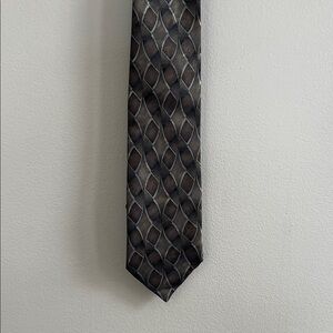 Town Craft brown and black neck tie